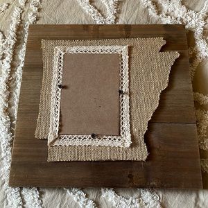 Altard State Arkansas Wood Picture Frame State Love The Natural State 4x6